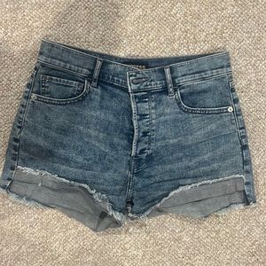 Express midi high rise short